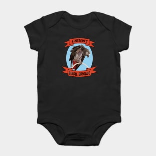 Birdie Brigade African Grey Parrot - Bare Chest Baby Bodysuit